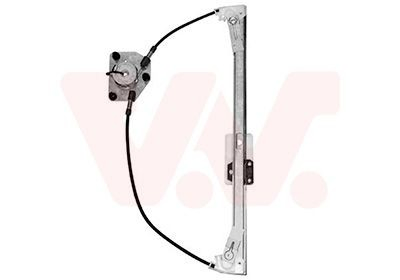  Mechanizm podnoszenia szyby drzwi przednich prawych Volkswagen AMAROK 